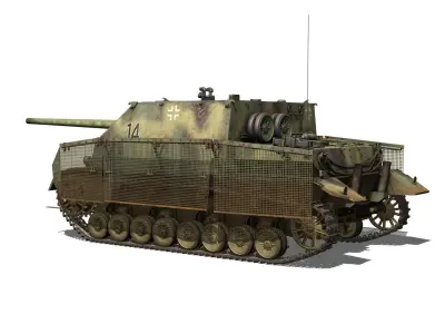 Jagdpanzer IV - L70 A - 14 3D model