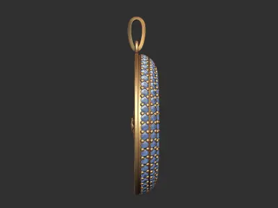 hemishere pendant Free 3D model