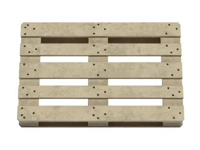Grade Euro Pallet 3D model