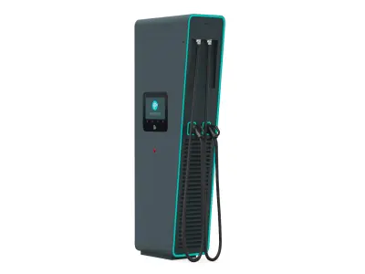 Alpitronic Hypercharger HYC 150 kW DC EV Station 3D model