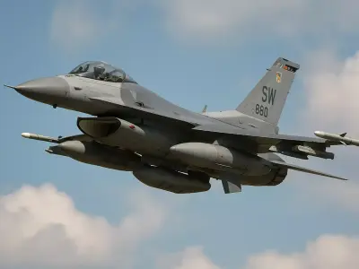 airplane f16 3D model