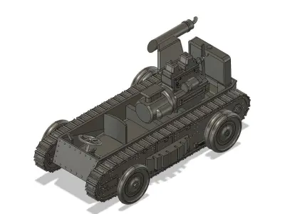 1 -35 Skoda KH - 50 Kolohousenka 3D print model
