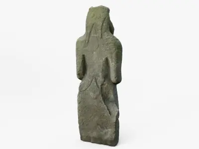 Ancient statue 3D Free 3D model