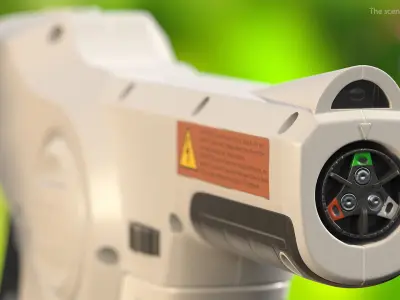 Electrostatic Disinfectant Sprayer Gun 3D model