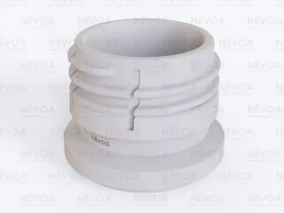 Neck finish - Alcoa 1716 - voluntary standard 28 mm CSD finish 3D model