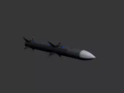 F16 Rocket  Free 3D model
