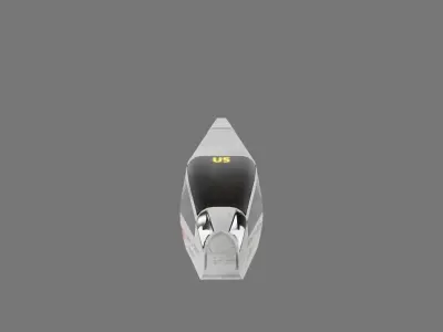 Train Low-poly 3D model