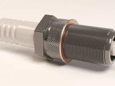 Spark Plug 3D model get