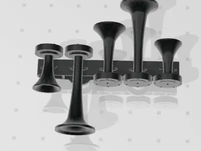 Diesel Horn Live Steam  3D print model