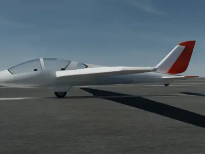 Glider  3D model