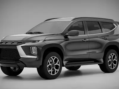 Mitsubishi Pajero Sport 3D model