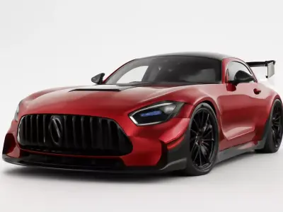  Mercedes AMG GT Black Series  3D model