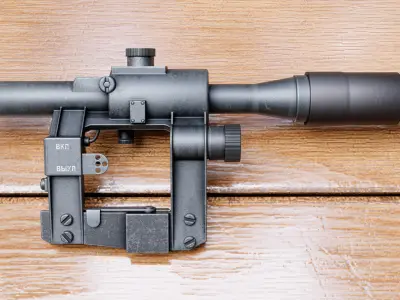 PSO-1 scope Low-poly 3D model