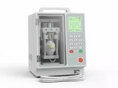 Abbott Hospira Plum A plus infusion pump  3d model  Ai 3D model