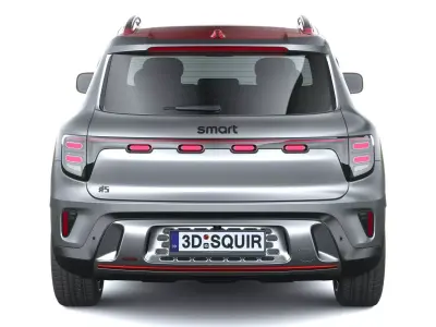 Smart 5 Brabus 2026 3D model