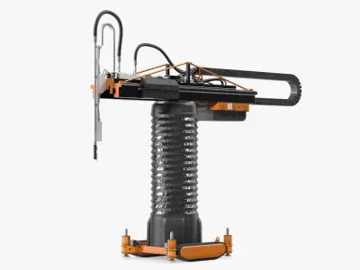 House Construction 3D Printer 3D model