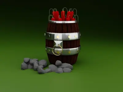 War machines pack Low-poly 3D model