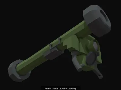 16 Low Poly Weapons 3D Model Pack