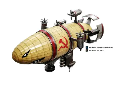 Kirov Airship 3D print model