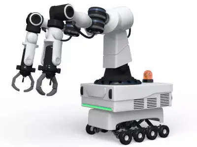 Industrial robot 3D model buy
