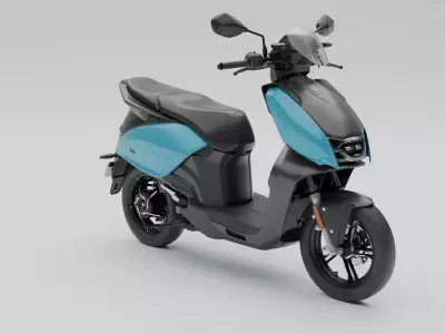 Scooty Low-poly 3D model