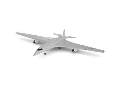 Electric Hybrid Aircraft 3D model