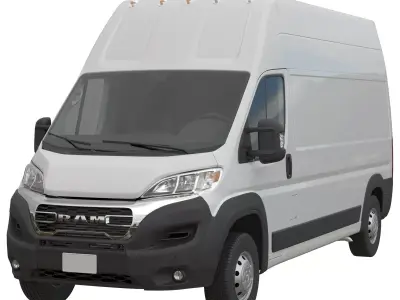 2024 Ram ProMaster 3500 SLT CARGO VAN SUPER HIGH ROOF 159 WB 3D model