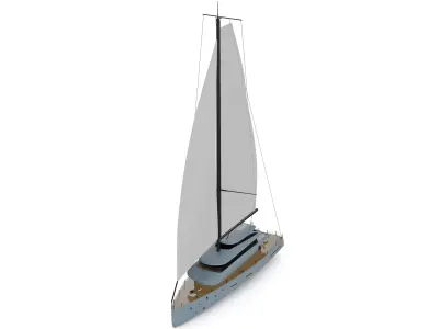 Sailing Yacht 3D model