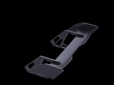 Spoiler bodykit car vehicle industrial 3D model