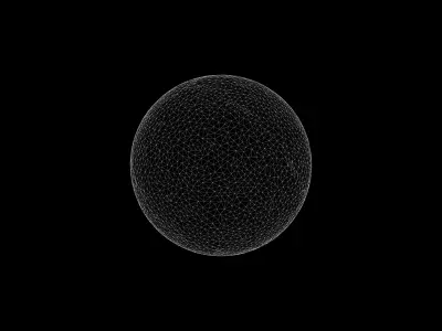 Anydrafts Ping pong 01 Low-poly 3D model