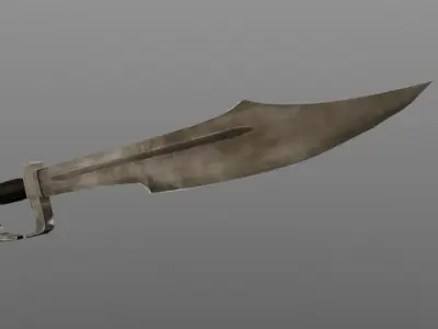 300 De Frank Miller Epee Spartan 3D model