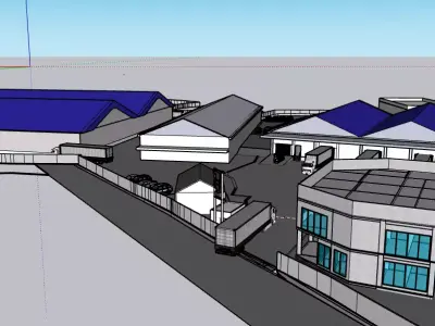 FACTORY PLAN 3D model purchase