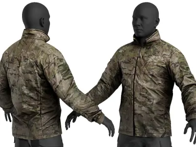 Crye Precision Loft Jacket Low-poly 3D model