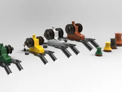 Marine Windlass 3D model