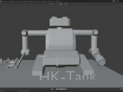 Terminator evolution Low Poly Asset Pack Free 3D model