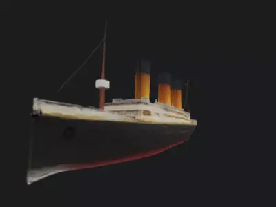 RMS Titanic 3D Model 3D model
