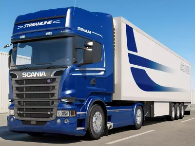 Streamline truck 2013 3D model