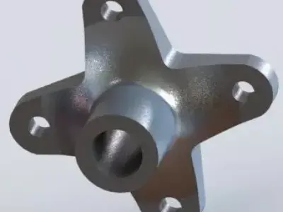 Rear Hubs for SAE BAJA Free 3D model