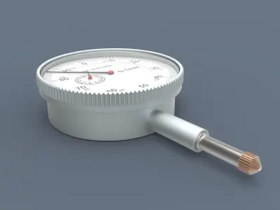 Dial indicator 3D model