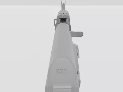 ak-47 rifle 3D model buy