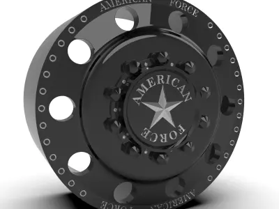AMERICAN FORCE 1 CLASSIC DRW WHEEL 3D print model