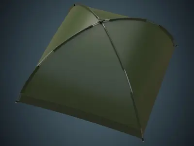 Tent 1 Basic 3D model