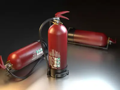 Fire Extinguisher Free 3D model