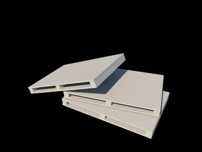 Pallet Low-poly 3D model