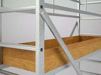 Scaffold tower 13 3D model