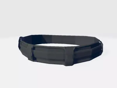 Waistband belt Low-poly 3D model