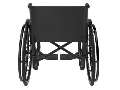 Wheelchair 3D model 5