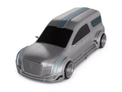 Hearse 3D model order