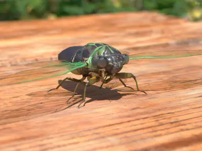 Flying Insects Collection 6 3D model