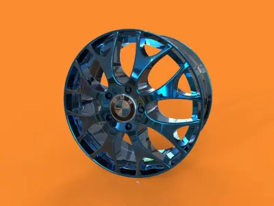 RimBMW wheel Free 3D model